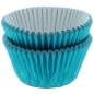 Preview: Cupcake Backförmchen - Metallic Aqua